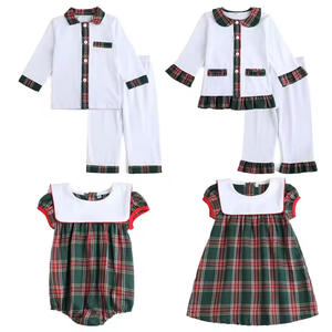 Vêtements <span class=keywords><strong>de</strong></span> Noël pour nouveau-nés, Robe <span class=keywords><strong>de</strong></span> pyjama pour petite fille avec col à revers et monogramme, Combinaison bulle pour bébé fille, Robe <span class=keywords><strong>de</strong></span> <span class=keywords><strong>nuit</strong></span> en flanelle pour enfants - Product Image 6