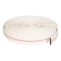 American Standard 1 pouce 30m Tuyau d'incendie plat jaune avec connecteur NPSHC Made China Canvas SCBA Firefighting Equipment Accessory