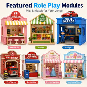Ensemble <span class=keywords><strong>de</strong></span> jeu <span class=keywords><strong>de</strong></span> rôle commercial pour enfants, équipement <span class=keywords><strong>de</strong></span> terrain <span class=keywords><strong>de</strong></span> jeu intérieur, mini-ville avec restaurant, supermarché, garage pour centre commercial - Product Image 5