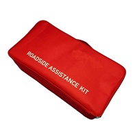 Kit d'assistance routière d'urgence portable, sac de sécurité avec triangle de signalisation réfléchissant pour panne de véhicule et voyage