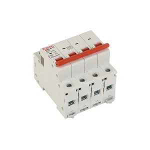 열 1 극 40amp mcb 이집트 시장 회로 차단기 50a 과부하 보호기