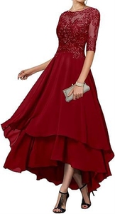 Vestido de Noche Europeo y Americano 2024, Nuevo Vestido para Banquete, Fiesta de Cumpleaños, Quinceañera, Baile de Verano - Product Image 5