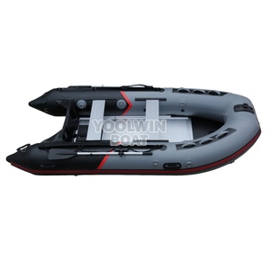 300cm Lichtgewicht Duurzame PVC <span class=keywords><strong>Aluminium</strong></span> Buis 3-Persoons Opblaasbare Visboot voor Driften, Offshore Cruisen & Meren Verkennen - Product Image 5