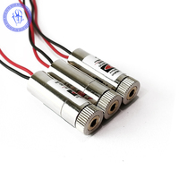 Module de Diode Laser, dispositif à tête Laser rouge, focalisable 3-5v 5mW 650nm 1 pièce