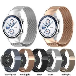 Boucle milanaise magnétique pour Oneplus Watch2 <span class=keywords><strong>Bracelet</strong></span> Milan magnétique pour <span class=keywords><strong>OPPO</strong></span> Watch X <span class=keywords><strong>Bracelet</strong></span> de <span class=keywords><strong>montre</strong></span> milan en acier inoxydable - Product Image 3