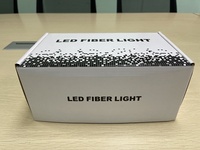 50W RGBW LED Aluminium Funkellicht-Generator + 0,75mm 1000 Stück 5 Meter Glasfaser-Kit für Raumdecken-Sternenlicht