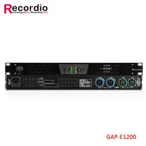 GAP-D1200 Professionelle 600W * 2 power amp 2 kanal m audio high power verstärker für Disco konzerte im freien