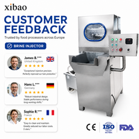 Machine automatique d'injection de saumure pour viande en acier inoxydable, équipement d'injection pour poulet, bœuf, porc destiné aux usines de transformation alimentaire