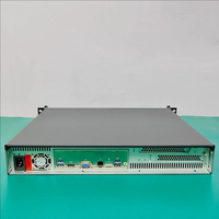 1,5 U menara komputer kecil kontrol industri Motherboard ATX tinggi penuh dimasukkan secara horizontal kartu grafis 1U stok Server