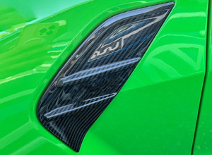 ชุดแต่งช่องระบายอากาศข้างตัวถังคาร์บอนไฟเบอร์แห้ง รุ่น MP สำหรับรถ BMW M3/M4 G80 G82 รุ่นใหม่ - Product Image 2