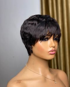 Gros <span class=keywords><strong>Cheveux</strong></span> Vierges Perruques 100% Vendeurs de <span class=keywords><strong>Cheveux</strong></span> humains Pixie Cut Court Bouclés Perruques Naturel <span class=keywords><strong>Pour</strong></span> Les Femmes Noires <span class=keywords><strong>Cheveux</strong></span> Humains - Product Image 2