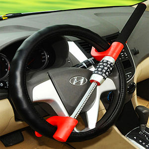 यूनिवर्सल कार ने भारी शुल्क एंटी-चोरी स्टीयरिंग व्हील लॉक कार/वैन त्वरित रिलीज समायोज्य क्लैंप लॉक ऑटोमोबाइल सुरक्षा - Product Image 6
