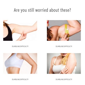 Elástico de las mujeres superior manga de calorías masaje de ondas de compresión de cinturón de adelgazamiento brazo Shaper - Product Image 6