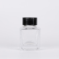 Chine fabricant fourni Antique Vintage stylo plume encrier bouteille en verre 25ml 50ml bouteilles d'encre vides avec couvercle à vis