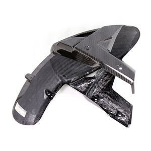 Guardabarros Delantero de Fibra de Carbono Seca 3K ZHONGHONG, Ligero, de Fijación Directa, Compatible con Kawasaki ZX10R 2021, Protector Contra Salpicaduras para Motocicleta - Product Image 5