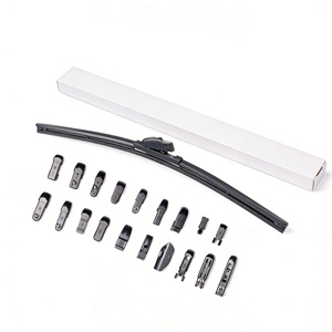 ใบปัดน้ำฝนแบบไร้โครง 19-in-1 สำหรับทุกฤดู ใช้ได้กับรถเบนซ์/โตโยต้า RAV4/แคมรี่/ฟอร์ด F-150/ฮอนด้า CR-V/เทสลา รุ่น Y/3 - Product Image 1