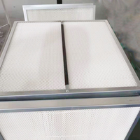 5929-0101-20/10 Nouveau purificateur d'air industriel plissé avec filtre HEPA H13 et panneau échangeur de chaleur en fibre de verre