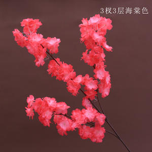 <span class=keywords><strong>Pas</strong></span> <span class=keywords><strong>Cher</strong></span> Vente en Gros Japonais Blanc Rose Soie Fleur De Cerisier Tiges Faux Sakura Fleur Branche Fleur De Cerisier Artificielle - Product Image 5