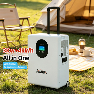 Solar Generator 200W-2500W Pure Sine Wave <b>Lithium</b> Battery Home Energy Storage Smart BMS Power Station for Outdoor Use - Product Image 4