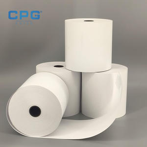กระดาษม้วนความร้อนสำหรับเครื่องคิดเงิน POS คุณภาพสูง ขนาด 80x60 มม. 80x80 มม. 65 แกรม ภาพคมชัด จัดส่งตรงจากโรงงาน เหมาะสำหรับซูเปอร์มาร์เก็ตและร้านค้าปลีก - Product Image 1