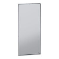Armoire NSYBPN2210 à poser derrière une armoire, en acier, gris, 2,2 m de long x 1 m de haut, compatible avec PanelSeT SFN, série SFN Kit