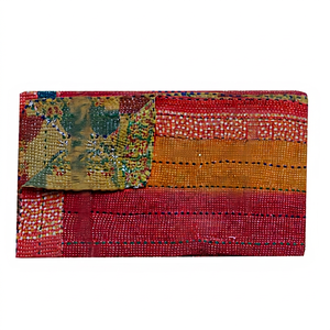 <b>Indian</b> Vintage Hand Stitched Cotton Sari Kantha Old Bengali Gudri - Product Image 1