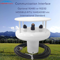 Sensor de dirección de velocidad del viento, anemómetro ultrasónico MODBUS NMEA-0183 RS485