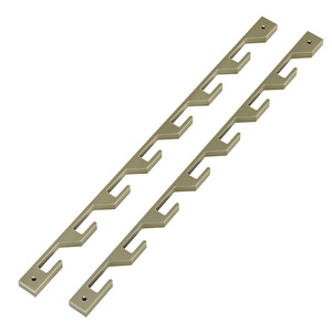 Support de rangement pour armoire en alliage d'aluminium à base réglable, réglage manuel, pour séchoir à linge, utilisation en chambre et dortoir - Product Image 5