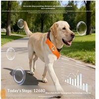 Traducteur de conversation humain-animal alimenté par l'IA, moniteur de santé cardiaque pour animaux de compagnie, collier intelligent, traceur GPS, stockage de mémoire 4G, ABS