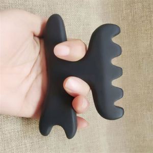 Masseur plantaire en pierre naturelle de Bian, thérapie Gua Sha, bâton d'acupuncture universel, outil de massage en pierre de Bian - Product Image 6