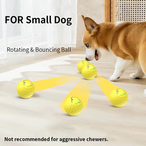 Giocattoli interattivi intelligenti per cani con palla in movimento giocattoli per cani Auto che rimbalza palla rotante, giocattoli per animali in movimento per cani 20 libbre - Product Image 6
