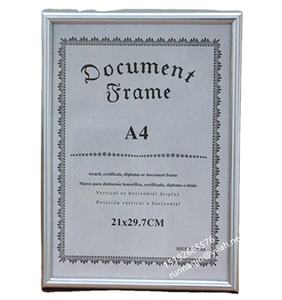 Cadres <span class=keywords><strong>photo</strong></span> A4 A3 PVC or argent, cadres <span class=keywords><strong>photo</strong></span> en plastique pour poster de certificat - Product Image 1