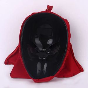 Casco de Halloween de Spider-Man Shake Tone con Máscara de Ojos Móviles y Parpadeo Manual o Eléctrico para Fiestas de Héroes - Product Image 4