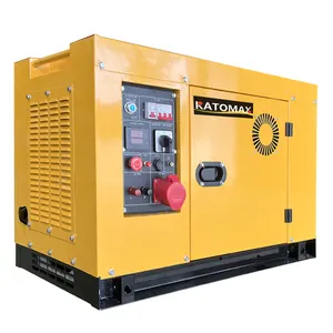 katomax 16kw18kw silent diesel generator with veery compact size dual phase 16kva18kva 20kva small size generator
