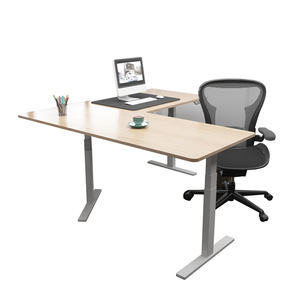 Escritorio de Pie con Altura Ajustable Eléctrico en Forma de L con 3 Patas y 3 Motores, Venta Caliente 2025 - Product Image 4