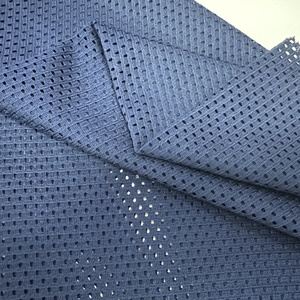 通気性のあるアウトドアメンズシャツ生地ポリエステルスポーツウェアメッシュ伸縮性ニット生地弾丸ヘッド生地カーテンに持続可能 - Product Image 3