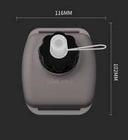 Bouteille d'eau portable en silicone pour poignet, anti-fuite, pour randonnée, sports de plein air, cyclisme, marathon, alpinisme, camping, escalade, précision