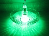 Lampe de pêche LED activée par l'eau, 11 cm, lampe attirante pour poissons sous-marins pour la pêche nocturne en haute mer, en lac et en rivière