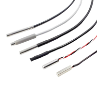 Capteur de température DS18B20 à câble PVC étanche IP68 avec sonde métallique à 1 fil, installation facile