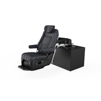 Siège pivotant en cuir PU pour véhicules, aide à la mobilité, facilite le transfert du fauteuil roulant vers la voiture