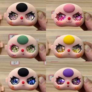 Carcasas de Rostro para Muñecas Baby Three, Repuesto de Caras para Muñecas, Placas Faciales con Ojos de Perla, Ojos de Arena Fluida, Ojos 3D para Muñecas 100%, 200%, 400% - Product Image 4