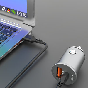 2024 dropshipping mini 45W xe sạc Adapter 45W Loại C USB + nhanh PD tương thích máy tính xách tay 5A sản lượng hiện tại 20V Điện áp đầu ra - Product Image 3