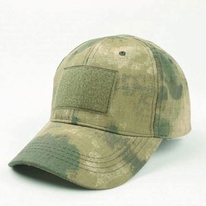 Casquette de baseball unisexe en toile à 6 panneaux pour la pêche, la chasse et les activités tactiques en extérieur, avec broderie appliquée personnalisable, vente en gros - Product Image 5