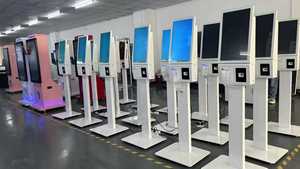 Android tự phục vụ <span class=keywords><strong>POS</strong></span> kiosk cho thực phẩm đặt hàng & Thanh toán nhanh sàn/Tường Gắn cho trung tâm mua sắm - Product Image 3