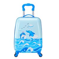 Nouvelle Valise PC de 18 Pouces avec Images de Dessins Animés, Impression 3D, Bagage de Voyage pour Enfants, Vente en Gros