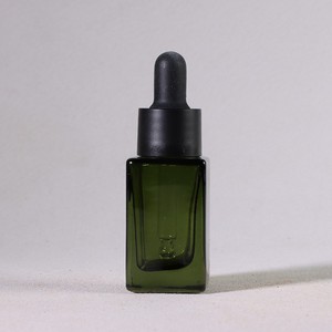 Venta al por Mayor de Botellas de Vidrio Cuadradas Verdes de 10ml/30ml con Gotero, Marca <span class=keywords><strong>Doully</strong></span>, Impresión por Transferencia de Calor para Uso Cosmético, Esencia - Product Image 6