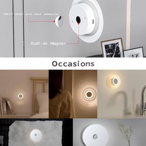 Luz Nocturna Recargable con Sensor de Movimiento, Iluminación LED Regulable para Armario, con Sensor, Recargable por USB, 1200mAh, Luces LED con Sensor - Product Image 4