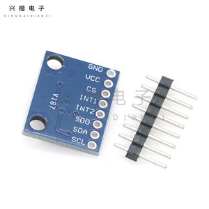 GY-291 ADXL345 เซ็นเซอร์วัดความเร่งแบบดิจิตอล 3 แกน โมดูลอินเทอร์เฟซ IIC SPI - Product Image 2