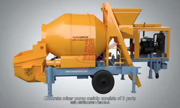 Self Loading Concrete Mixer - SANQ Concrete Batching Plant