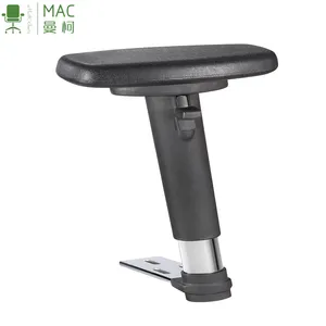 Wholesale swivel 4d armrest for office chair white plastic chair arm computer indoor wearable chair armrest pads